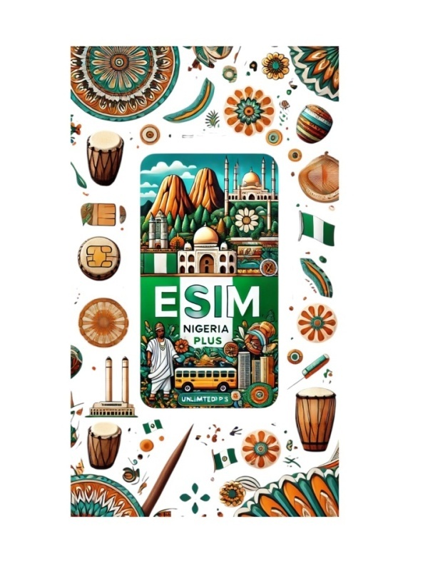 eSIM Nigeria, Unlimited Plus, 30 Days