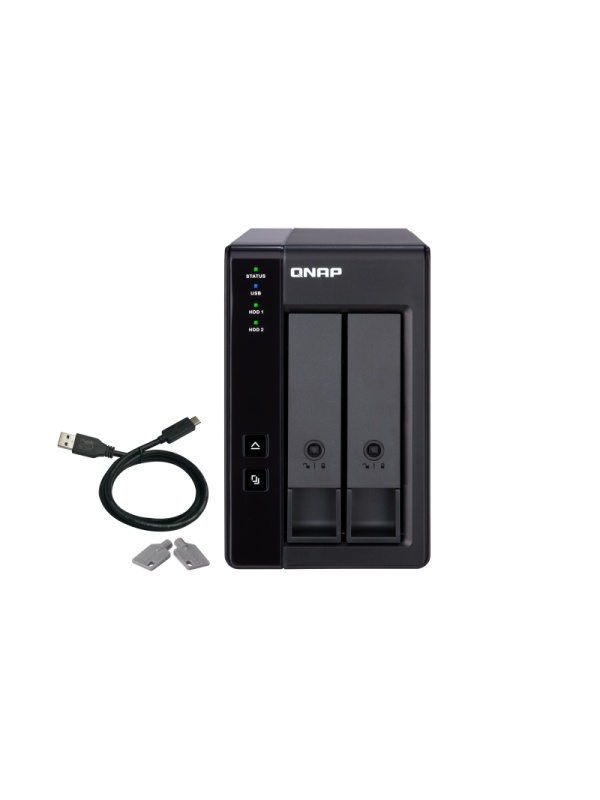 EXT USB QNAP TR-002 2BAY SATA TWR
