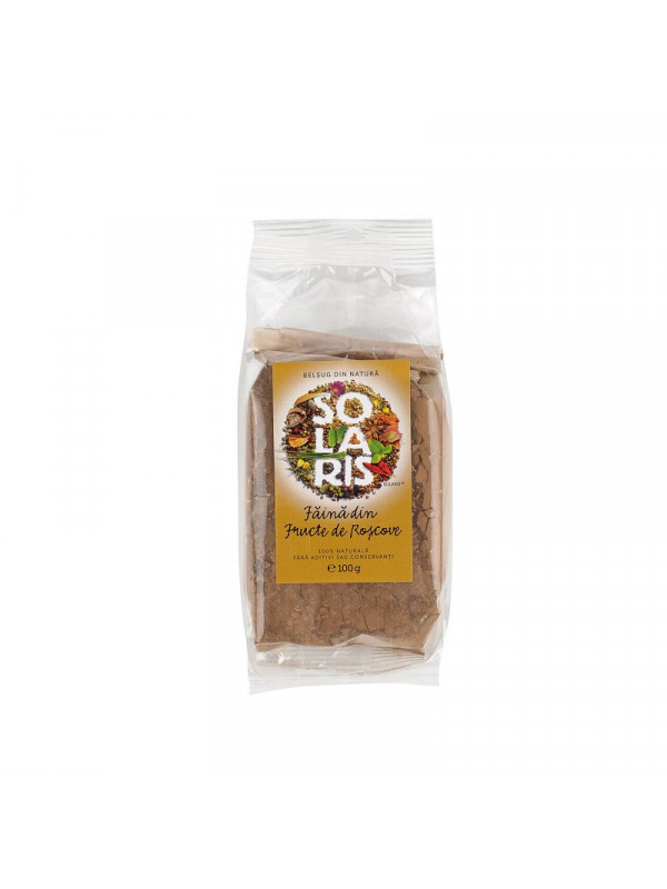 FAINA DIN FRUCTE DE ROSCOVE 100gr SOLARIS