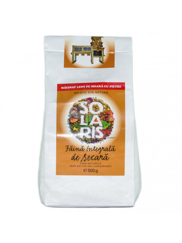FAINA INTEGRALA DE SECARA 500gr SOLARIS