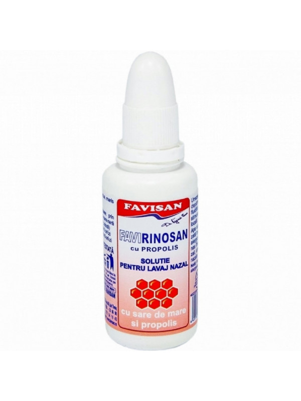 FAVIRINOSAN CU PROPOLIS (solutie lavaj nazal) 30ml FAVISAN