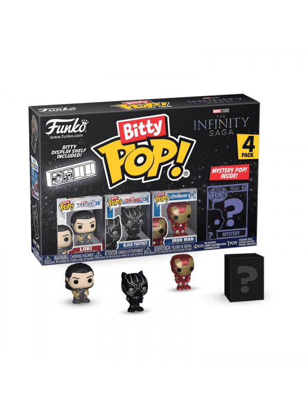 Funko Bitty POP: Marvel- Loki 4PK
