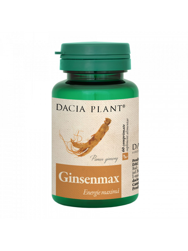 Ginseng max 60cpr dacia plant