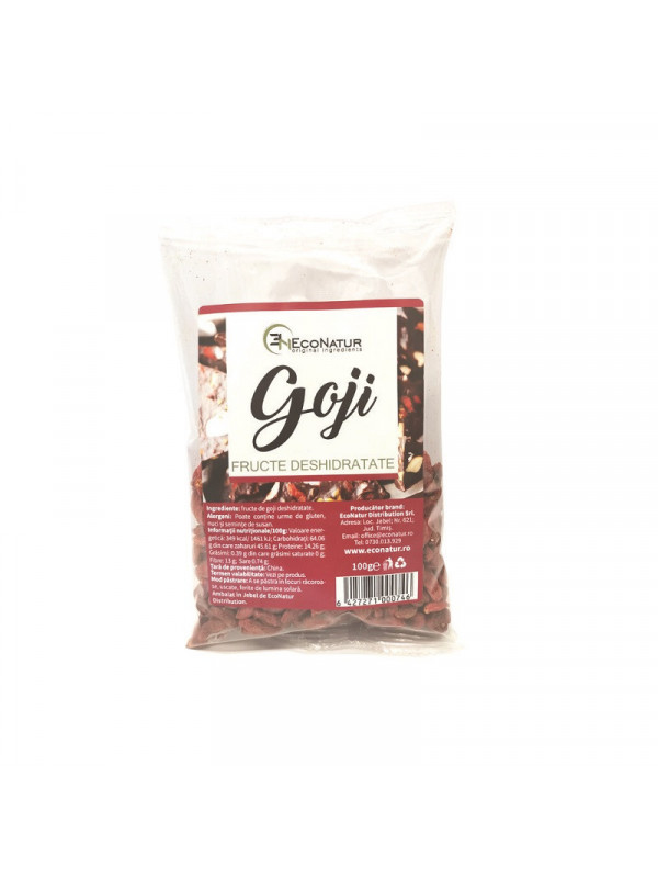 GOJI FRUCTE DESHIDRATATE 100GR