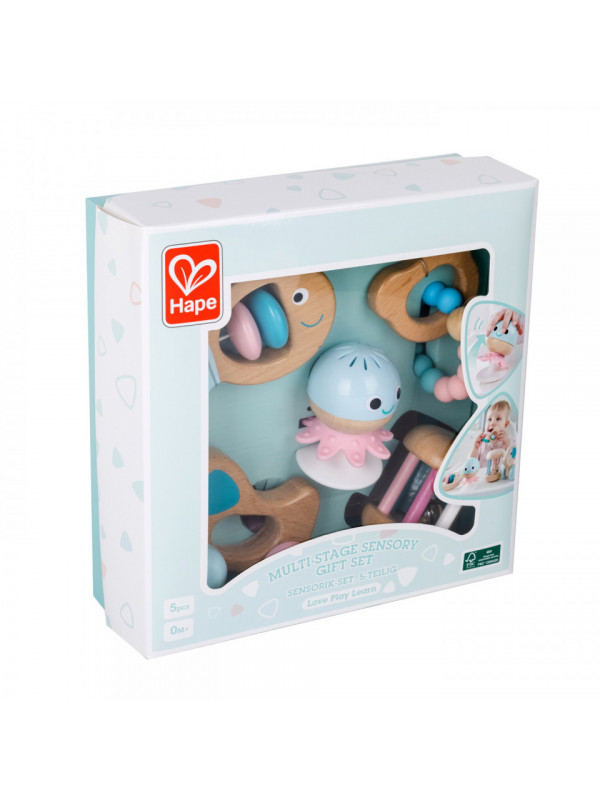 Hape set 5 jucarii zornaitoare