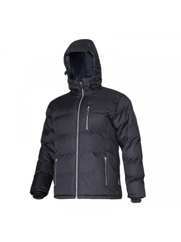 Jacheta captusita cu gluga si suprafata matlasata - 2xl