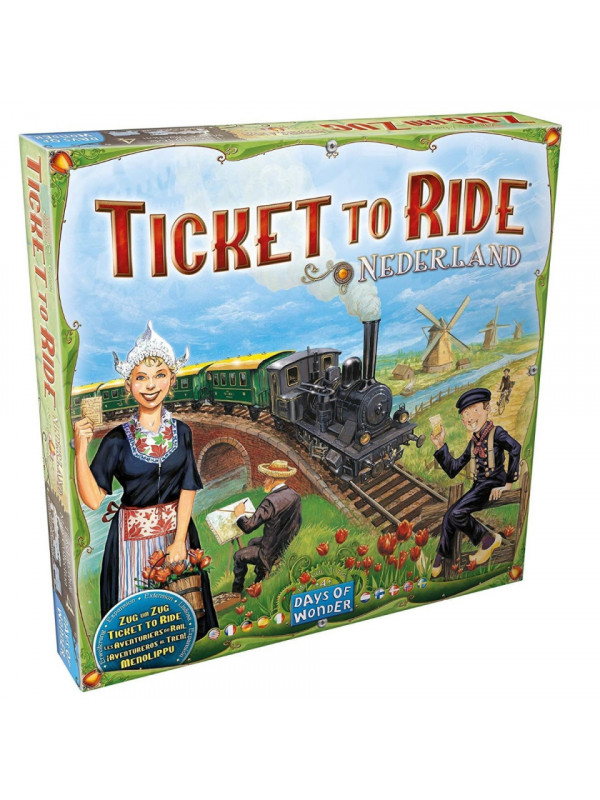 Joc de societate Ticket to Ride Map Collection Netherlands, extensie, limba engleza