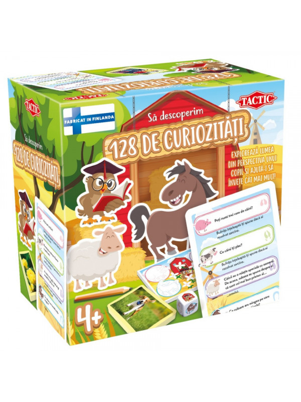 Joc educativ Sa descoperim 128 de curiozitati