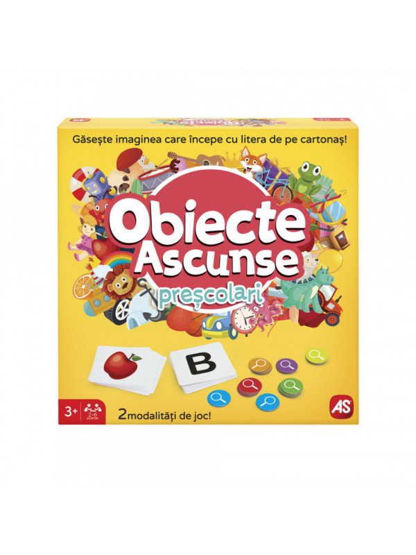 Joc obiecte ascunse prescolari