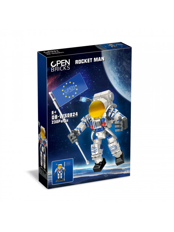 Jucarie - Seturi de constructie - Astronaut (230 piese)