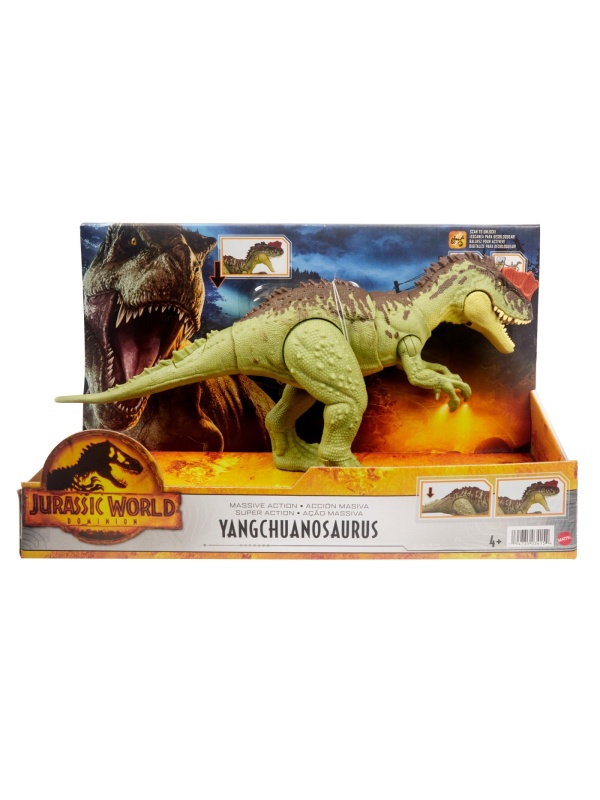 JURASSIC WORLD MASSIVE ACTION DINOZAUR YANGCHUANOSAURUS