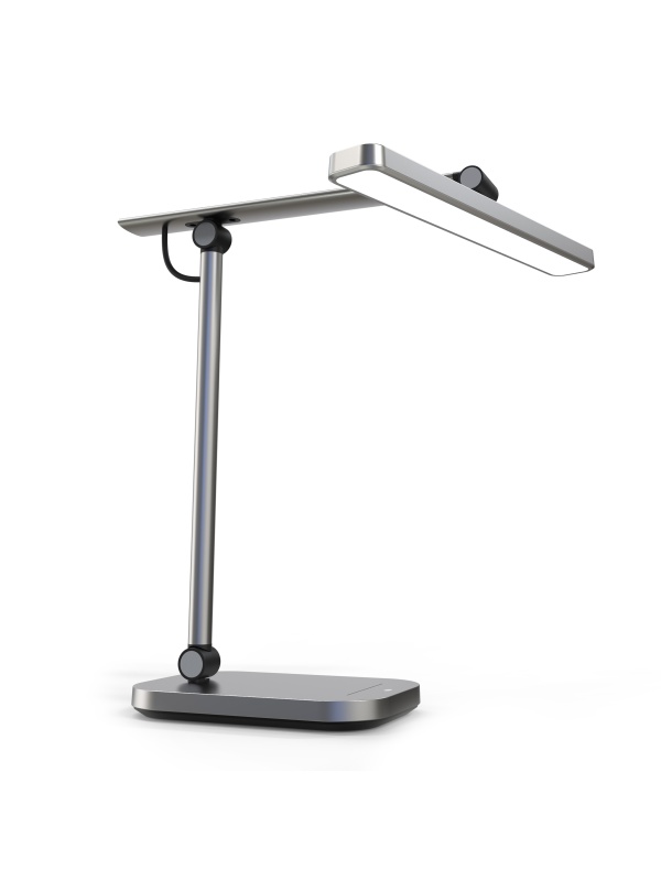 LAMPA UNILUX LED PURELINE, DESIGN ERGONOMIC, 3 MODURI LUMINA RECE/CALD, TIMER 1H, MOD LAMPA DE NOAPTE, FUNCTIE MEMORIE, FUNCTIE STINGERE INTARZIATA, CAP ROTATIV +/-180Â° PENTRU AMPLITUDINE ILUMINARE, BRAT AJUSTABIL 150Â°, BAZA ROTATIVA +/-170Â° STANGA/D