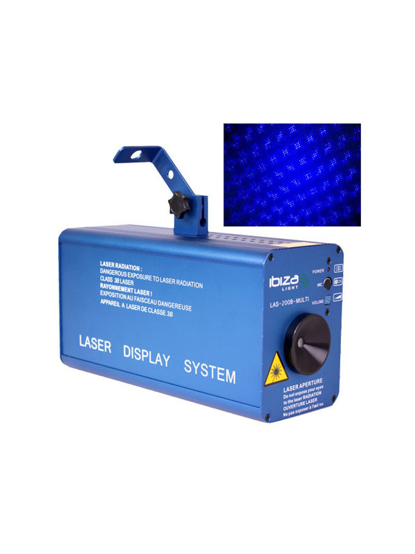 Laser firefly 200mw albastru cu dmx