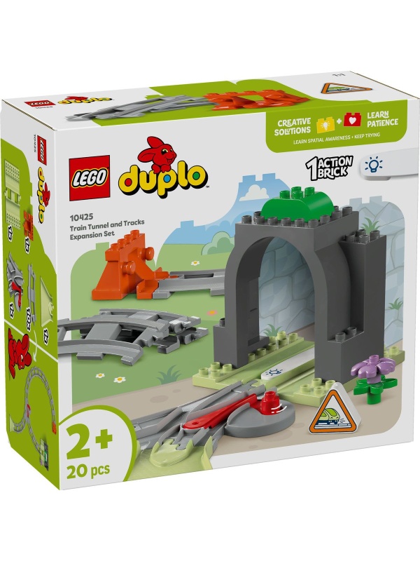 LEGO DUPLO SET DE EXTINDERE TUNEL CU SINE DE CALE FERATA 10425