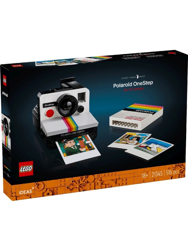 LEGO IDEAS CAMERA FOTO POLAROID ONE STEP SX 70 21345