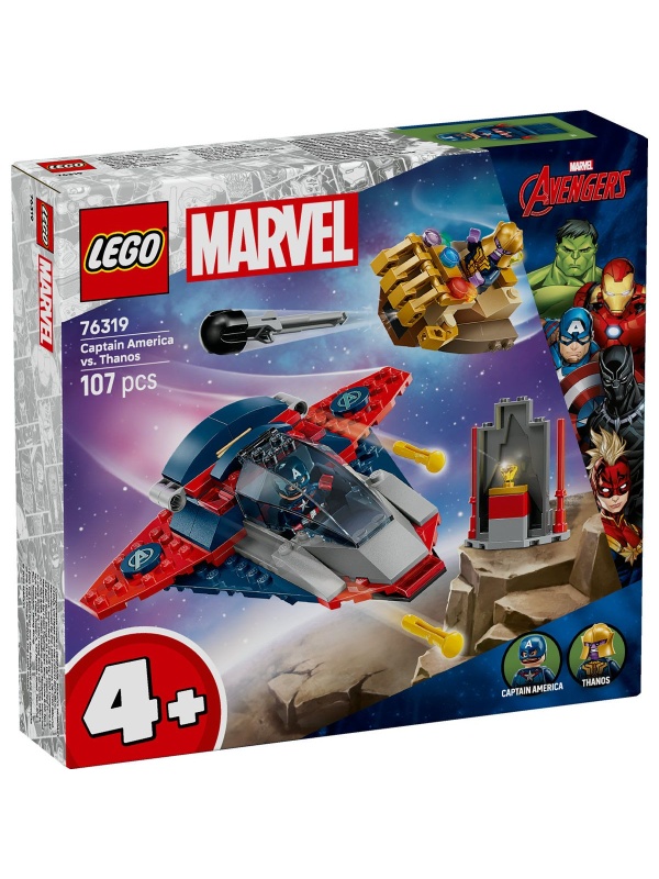 LEGO MARVEL RAZBUNATORII CAPITANUL AMERICA VS THANOS 76319