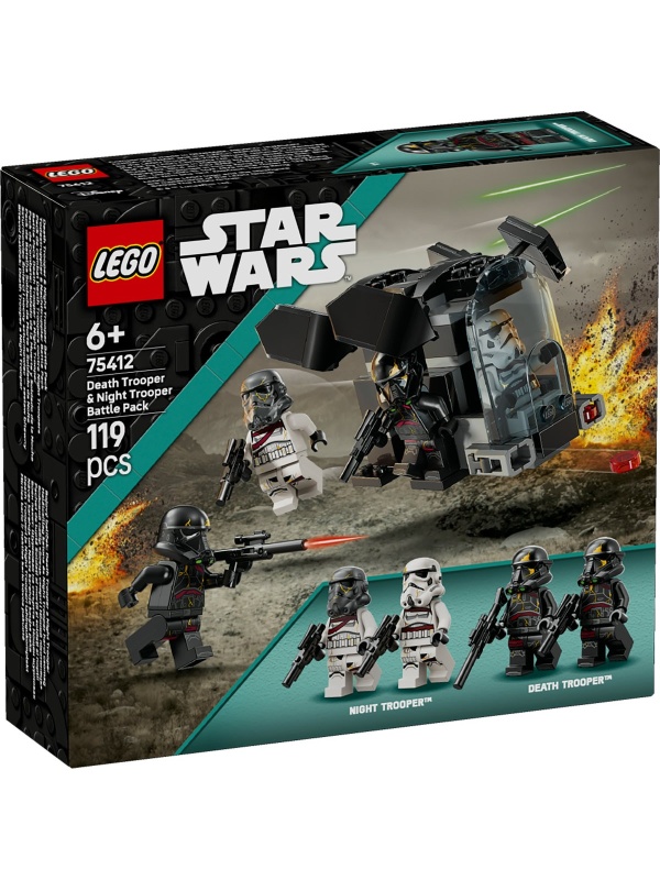 LEGO STAR WARS PACHET DE LUPTA SOLDATI AI MORTII SI SOLDATI AI NOPTII 75412