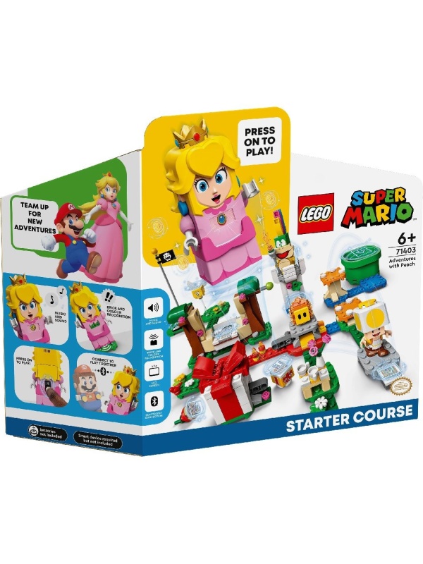 LEGO SUPER MARIO SET DE BAZA AVENTURILE LUI PEACH 71403