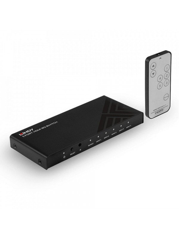 Lindy 5 Port HDMI 18G Switch