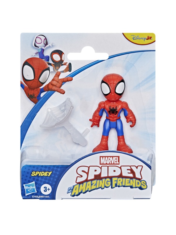MARVEL SPIDEY SI PRIETENII SAI UIMITORI SET FIGURINA SPIDEY SI ACCESORII