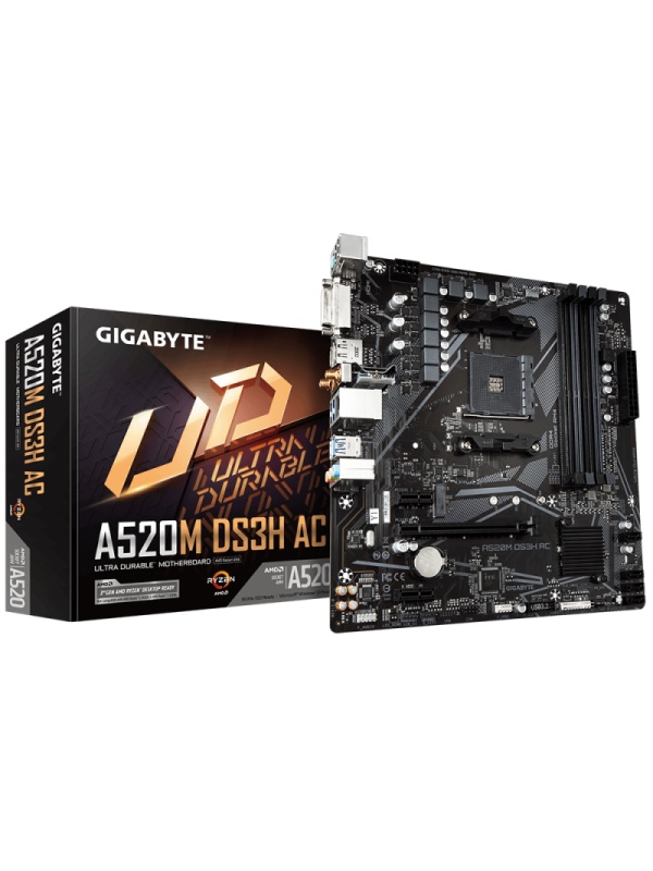MB GIGABYTE A520M DS3H AC AM4