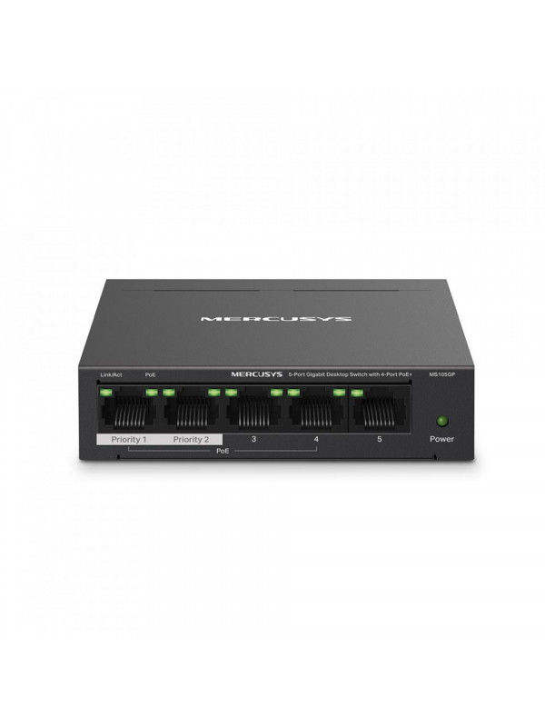 MERCUSYS DESK SWITCH 5PORT MS105GP POE
