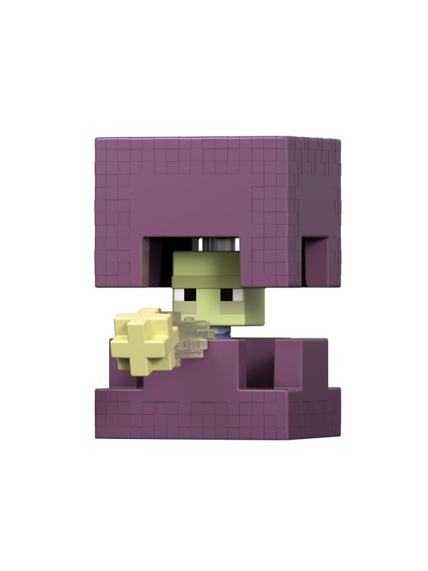 MINECRAFT CRAFT A BLOCK FIGURINA SHULKER 8CM