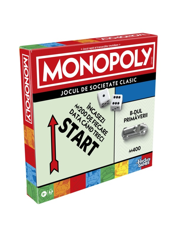 MONOPOLY JOC CLASIC LIMBA ROMANA