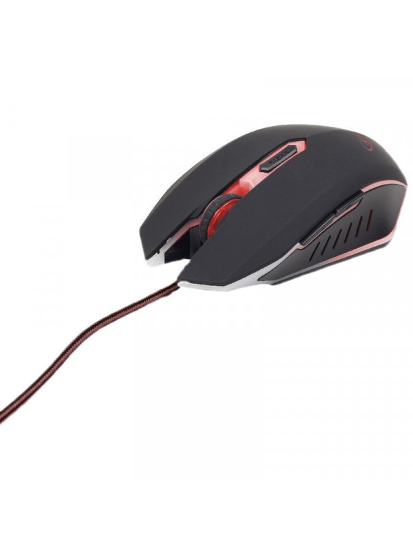 Mouse optic Gembird MUSG-001-R, Gaming, 2400 dpi, Rosu