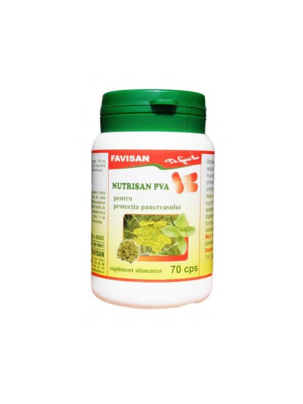 NUTRISAN PVA (protectia pancreasului) 70cps FAVISAN