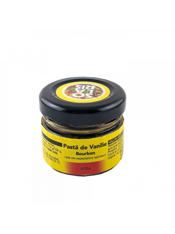 PASTA VANILIE BOURBON 25gr SOLARIS