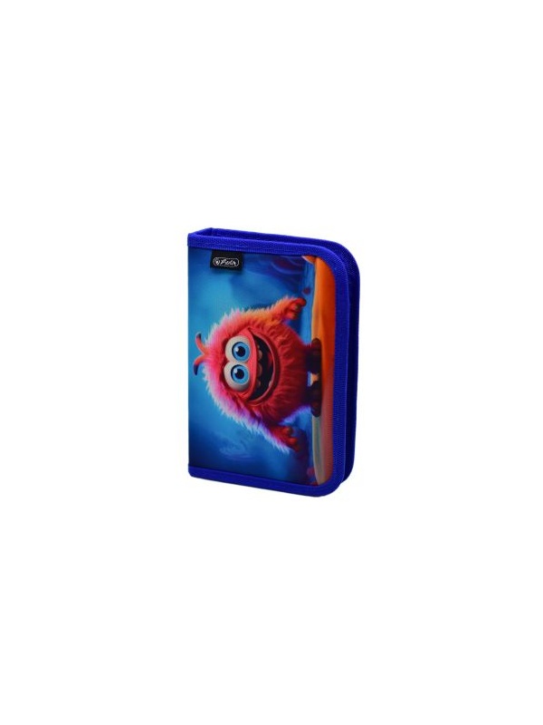 PENAR NEECHIPAT CU O CLAPA, DIMENSIUNE 13,5 X 19,5 X 3 CM, MOTIV PINK MONSTER