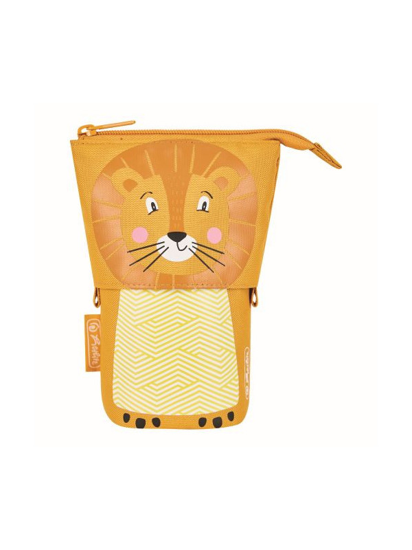 Penar vertical tip etui 2 in 1, motiv lion