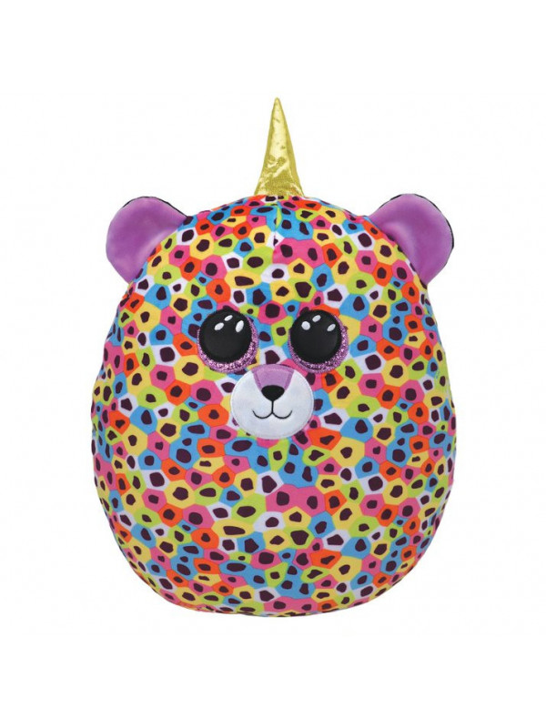 PLUS TY SQUISH LEOPARD GISELLE 22CM