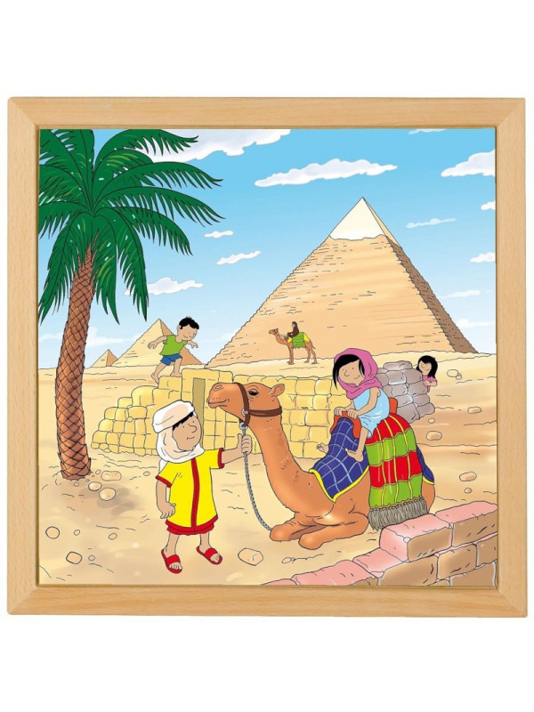Puzzle Minunile Lumii Piramide - Educo