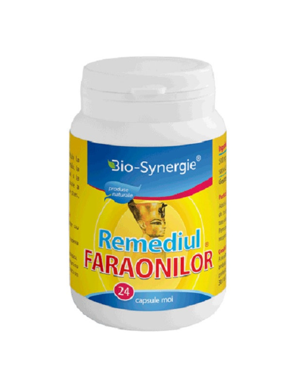 REMEDIUL FARAONILOR 24 cps BIO-SYNERGIE ACTIV