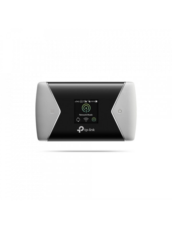 ROUTER TP-LINK wireless. portabil, 4G Mobile Wi-Fi, 300Mbps, Internal LTE Modem, SIM card slot, TFT screen display, rechargeable battery, micro SD card slot "M7450"