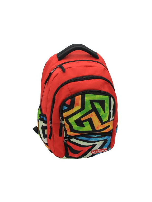 RUCSAC, ZIPPER PRO, DIMENSIUNE 43X29X22 CM, MOTIV GRAFFITI