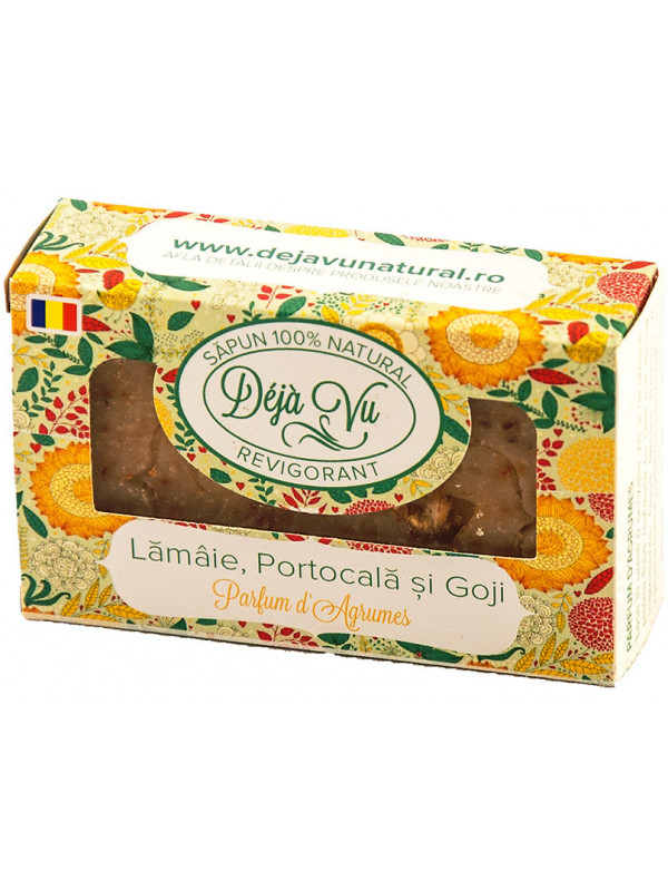 SAPUN NATURAL LAMAI,PORTOCALA&GOJI 90GR