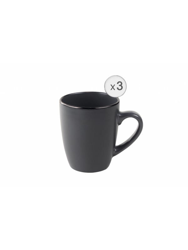 SET 3 CANI CERAMICA, 354 ML, CALYPSO
