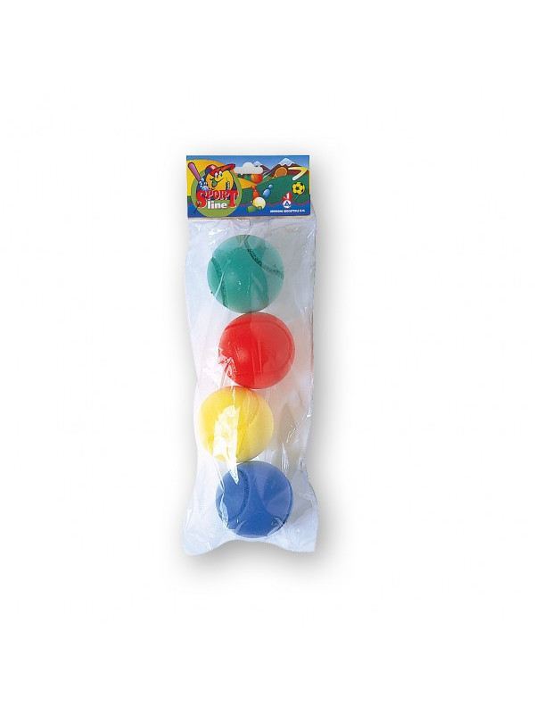 Set 4 mingi burete 7 cm PS Androni Giocattoli