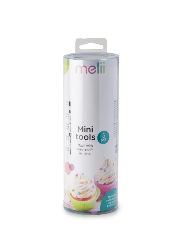 SET 5 PIESE MINI USTENSILE BAKING, MELII, COLORATE
