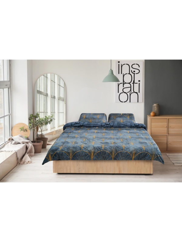 SET PAT CATIFEA PRINTATA KING SIZE AXI