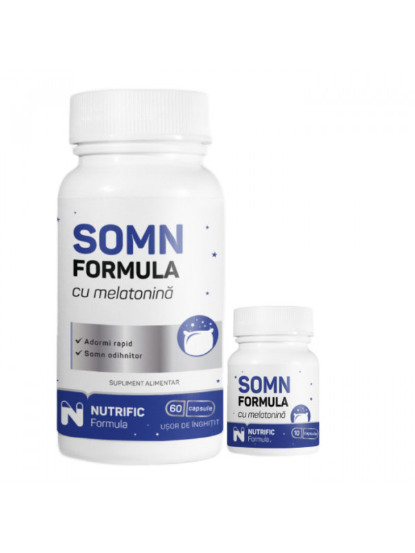 SOMN FORMULA 60cps + 10cps(gratuit) NUTRIFIC