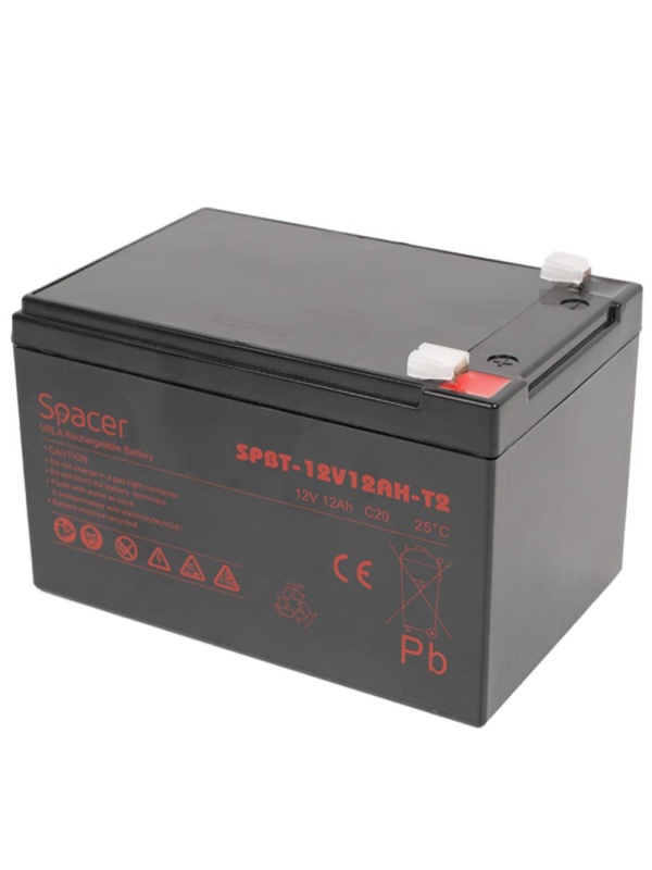SPC ACUMULATOR UPS 12V/12Ah terminal F1