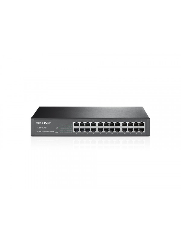 SWITCH 24 PORTURI TP-LINK TL-SF1024D 10/100MB