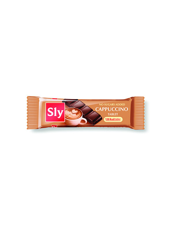 Tableta (ciocolata)cappuccino 25gr sly nutritia