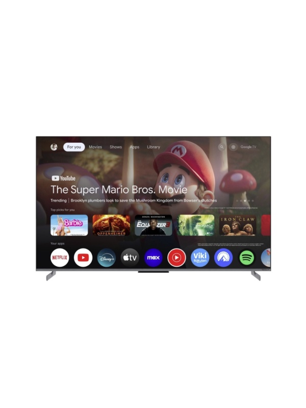 Tesla Google TV QLED G55S949GUS, 139cm, UHD, GriDVB-T/T2/C/S/S2, VESA 300x200mm