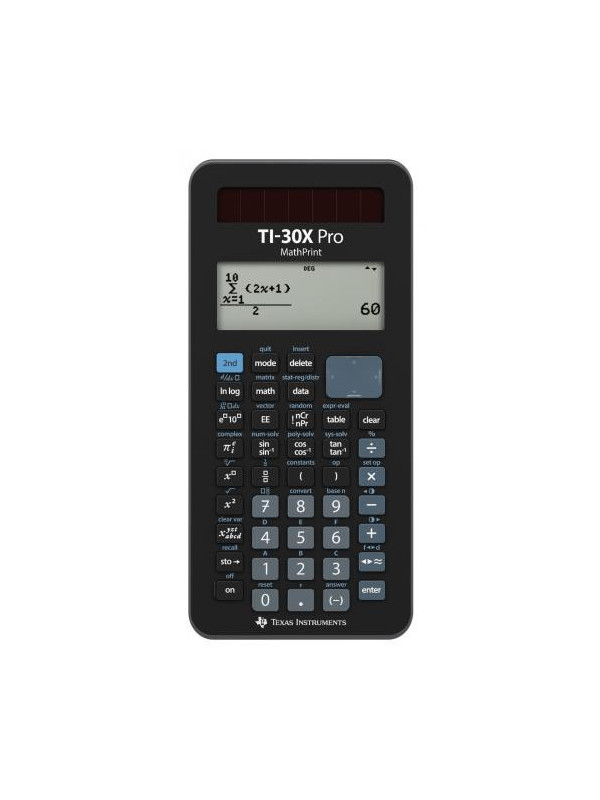 Texas Instruments TI-30X PRO MathPrint, advanced scientific calculator