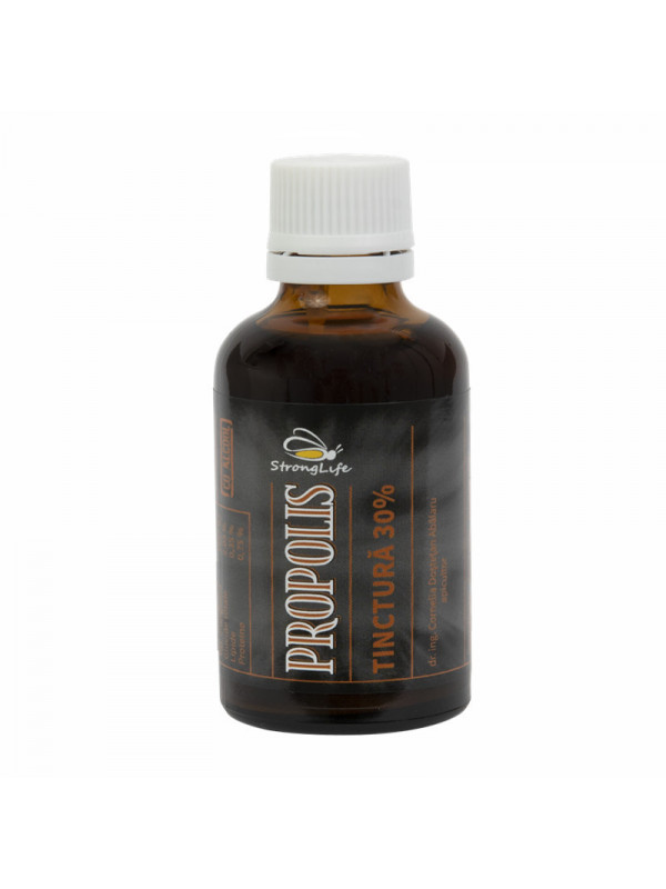 Tinctura de propolis 30% - 200ml by Dr. Ing. Cornelia Dostetan Abalaru apicultor